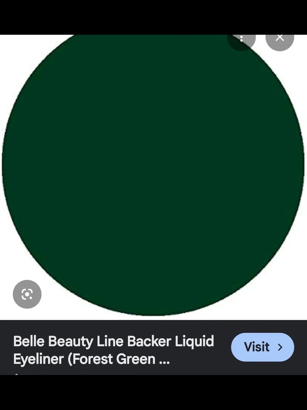 Beauty By Belle- Intense Green Liquid Eye Definition  BNWOB